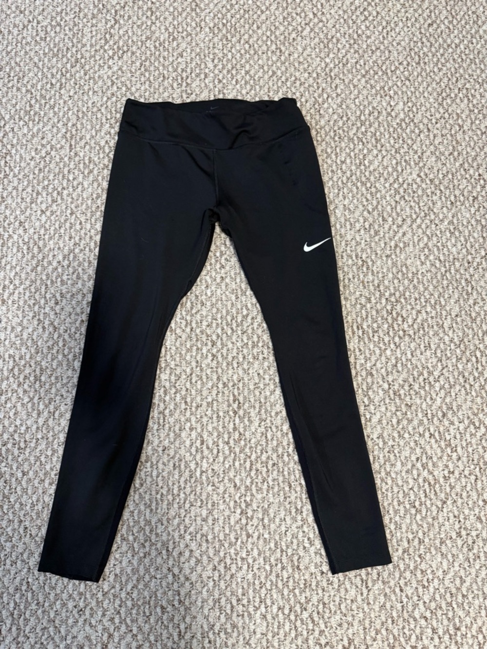 Nike Black Dri-FIT Waistband with Gray Swoosh